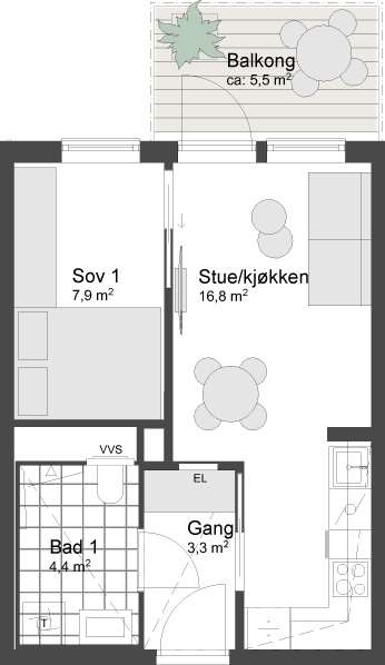 Plantegning 1